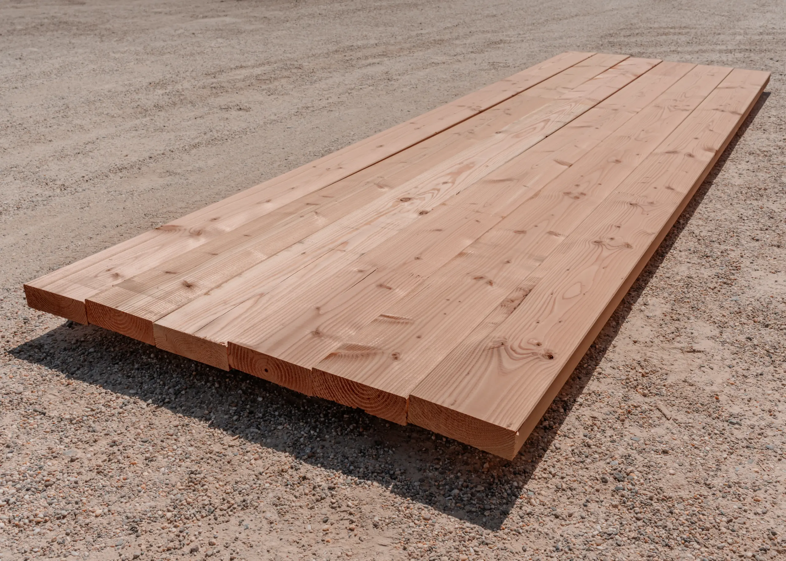 DIY-Gartentisch aus massiven Douglasienbalken – Bauprojekt mit Tischplatte 